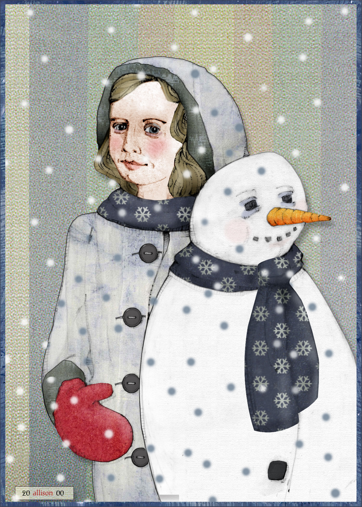 Snowman Woman